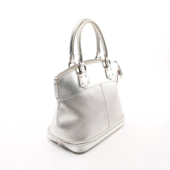 Louis Vuitton Lockit Sukhari Arjan Leather Silver PM Handbag - Picture 2 of 4